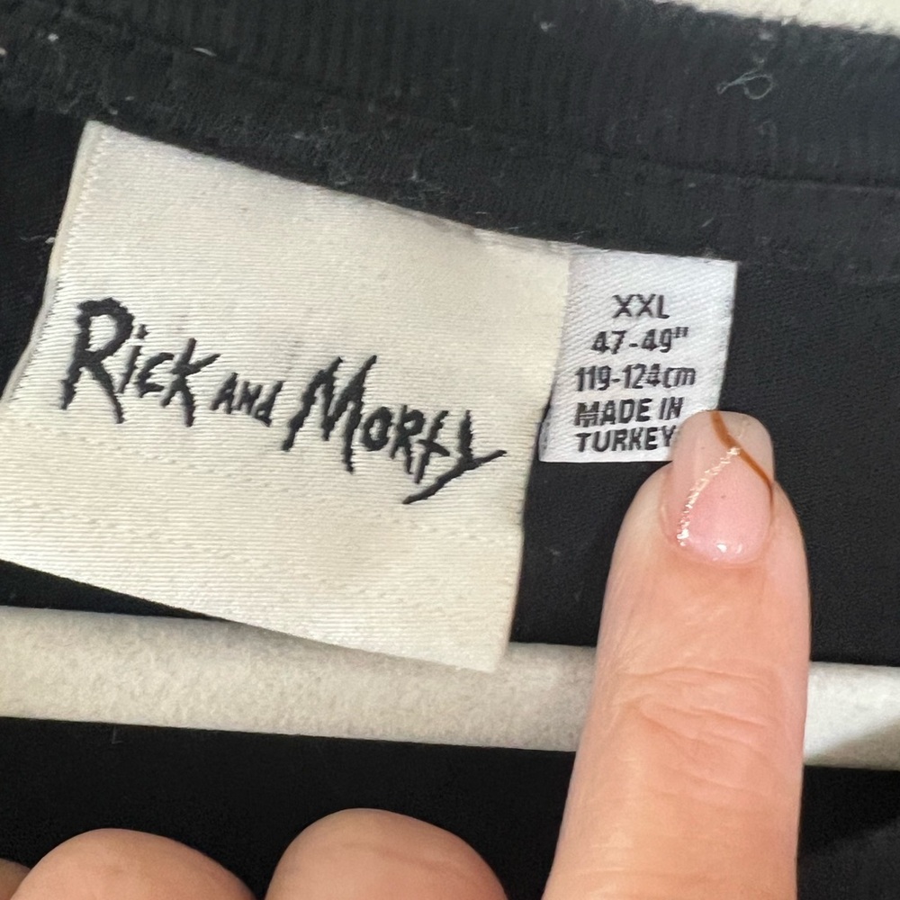 Rick and Morty Cartoon Network short sleeve graphic t-shirt mens XXL‎ black - Picture 3 of 9
